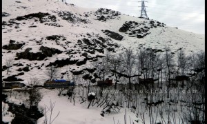 Kashmir Valley Winter View