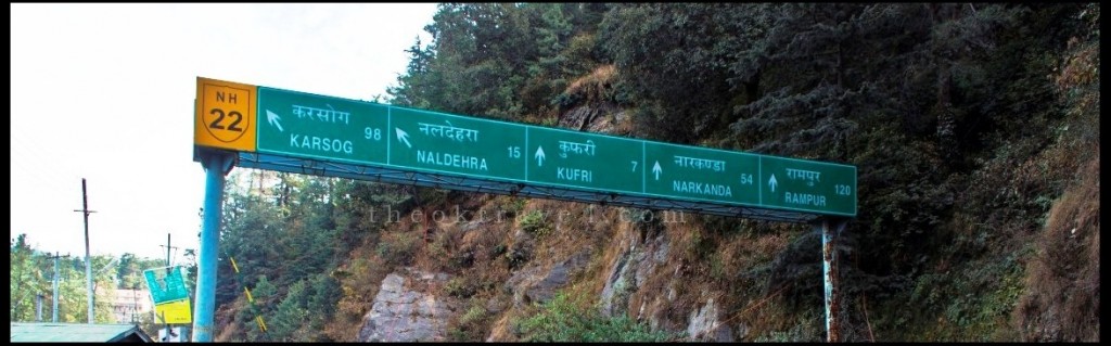 Shimla to Narkanda