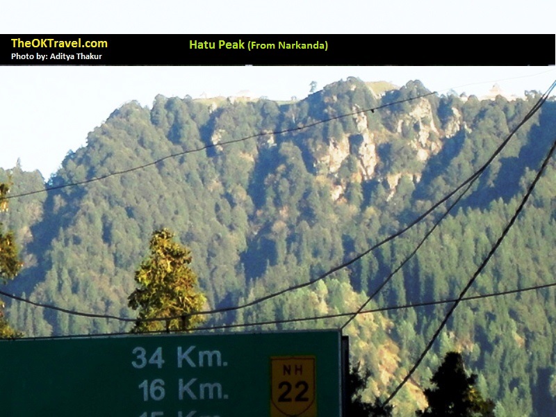 Hatu Peak View from Narkand in Shimla