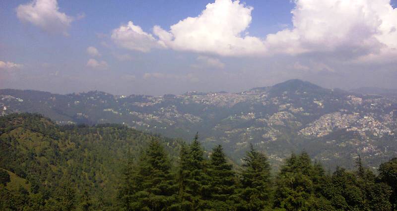 Shimla View - From Tara Devi Forests