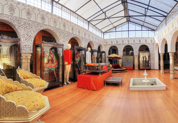 KANGRA DURBAR or the hall of audience - Now Central Gallery of the Museum
