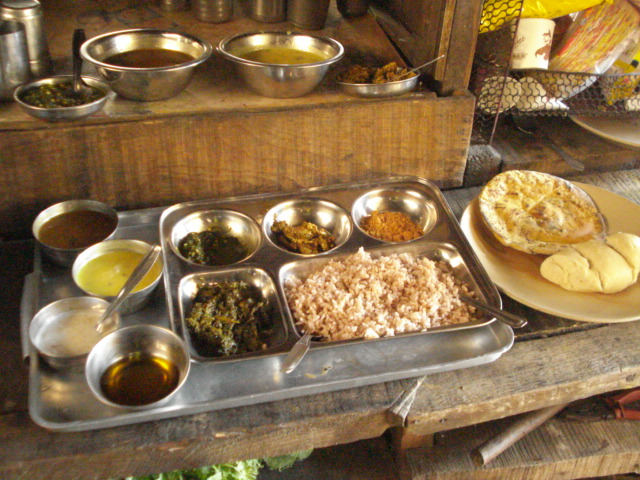 local dishes offered